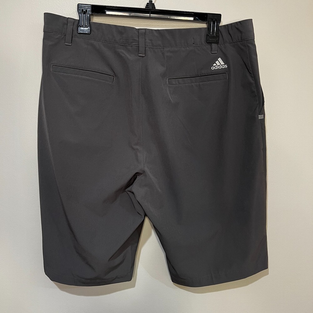 Adidas Grey Golf Shorts Mens 36 Performance Stretch Athletic Ultimate 365 Gray