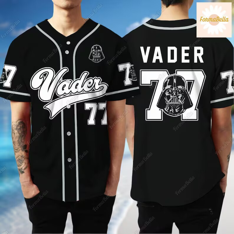 Darth Vader 3D Baseball Jersey Shirt Mother Day Gift All Over Print Best Price-image