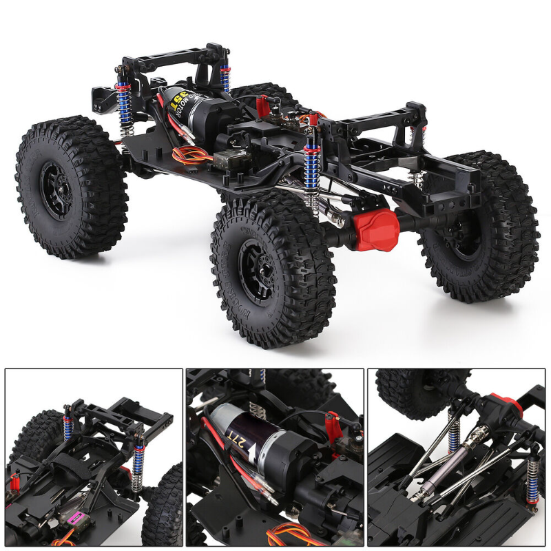 313mm 2-Speed Transmission Chassis Frame Different for 1/10 Traxxas TRX-4 Car US