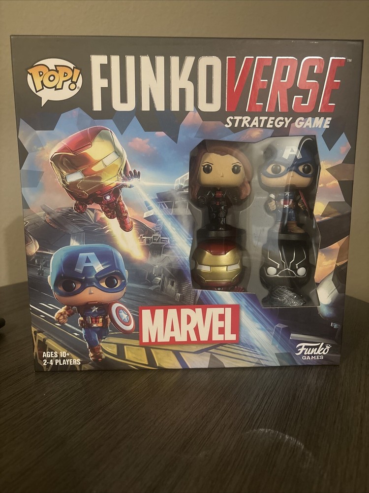 Funko Pop Games FUNKOVERSE MARVEL 100 4-Pack Strategy Game