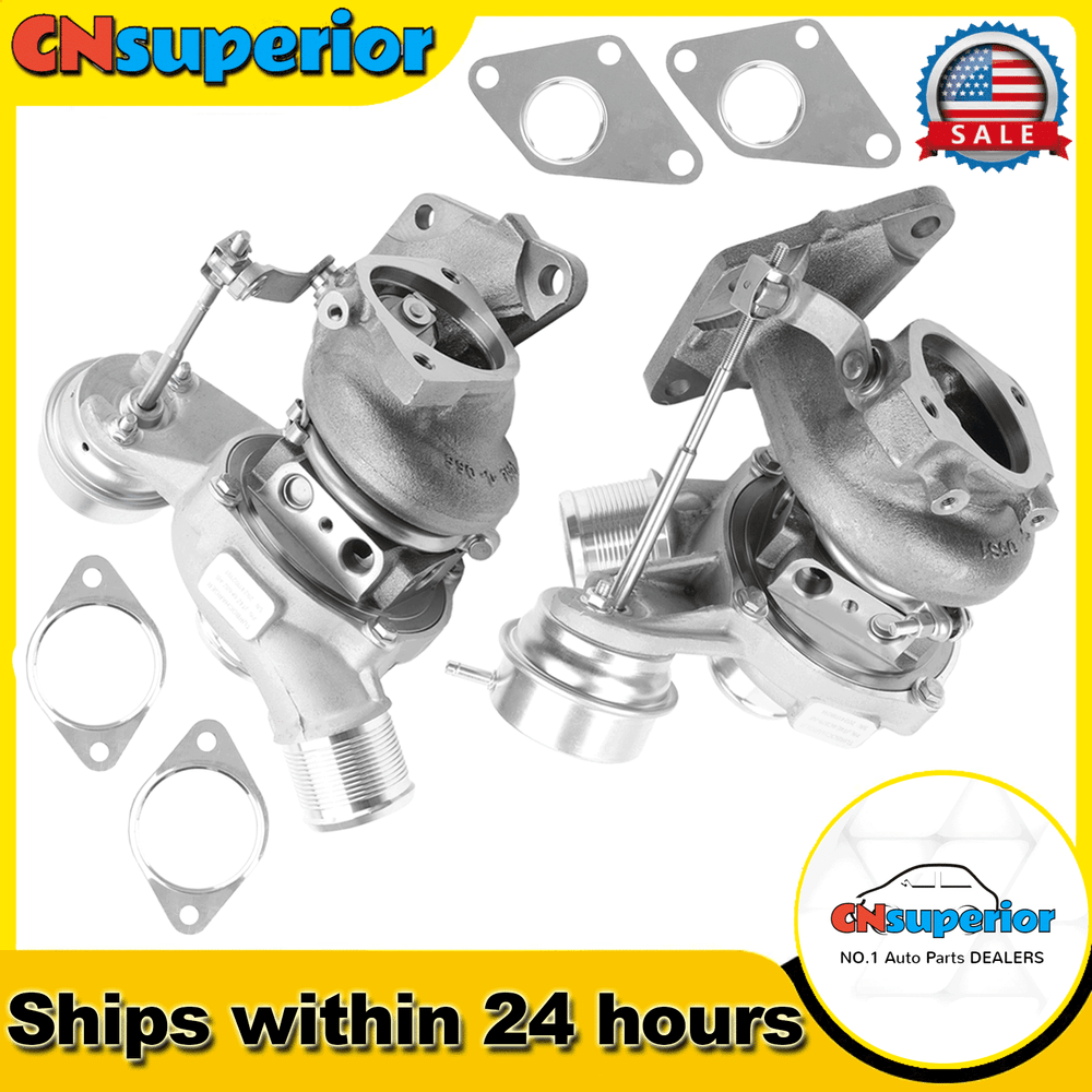 OEM Turbocharger Turbo Left & Right Kit for Ford F150 Pickup V6 2.7L 2015-2017