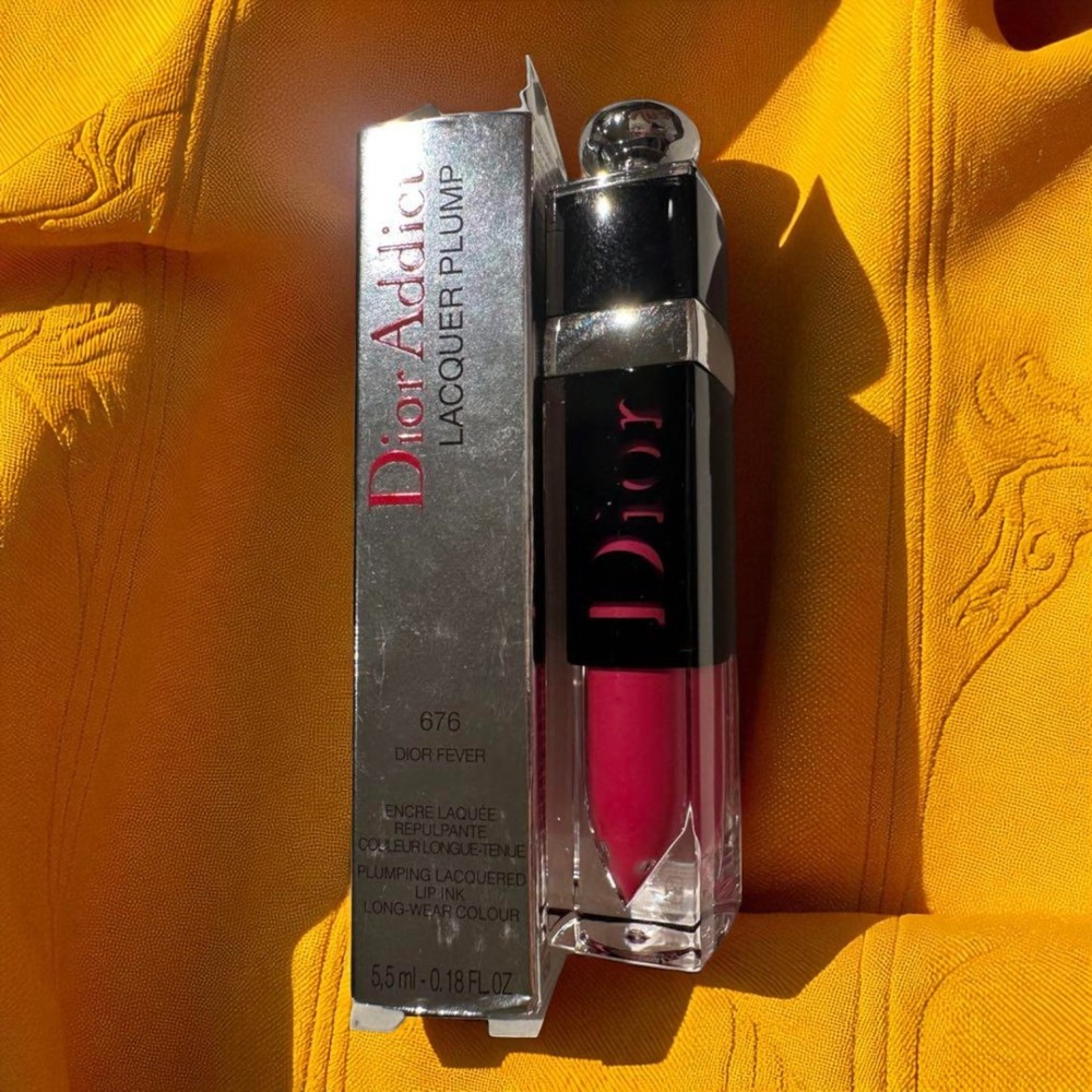 Dior Addict Lacquer Plump 676 Fever Lip Gloss Pink