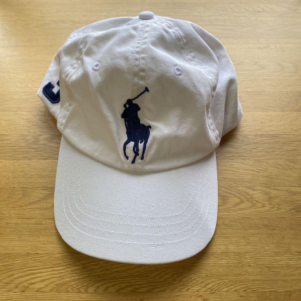 Ralph Lauren White Polo Cap Limited Edition Iconic Timeless Fashion Hat