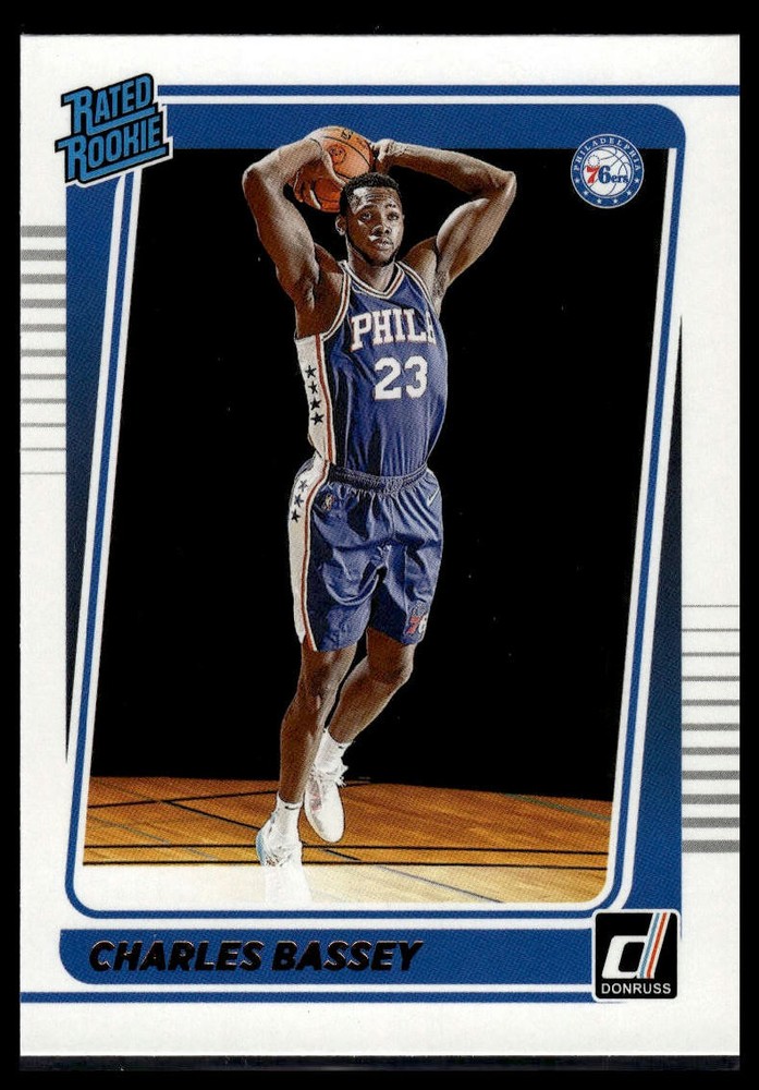 2021-22 Donruss #213 Charles Bassey Rated Rookie