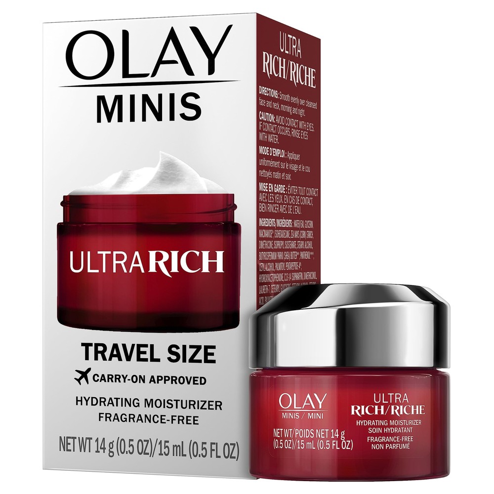 Olay Regenerist Fragrance-Free Ultra Rich Moisturizer Trial Size 0.5 oz