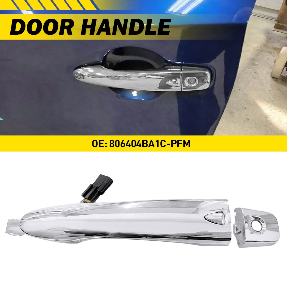 Driver Front Side Outside Door For Handle 2017-20 Nissan Rogue 2015-2023 Murano