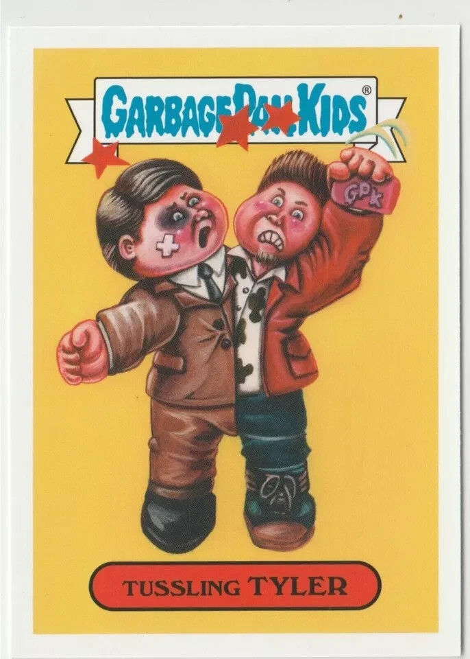 Tussling Tyler Garbage Pail Kids GPK 2019 We Hate the 90s Series 20b