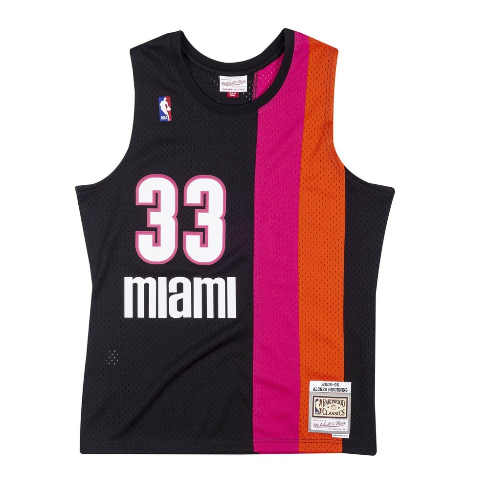 Alonzo Mourning Miami Heat Mitchell & Ness NBA Authentic 2005 Jersey