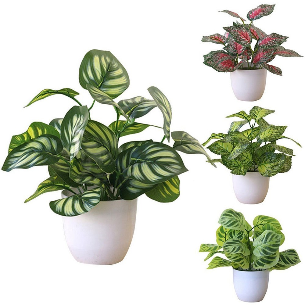 Artificial Potted Plants Fake Bonsai for Home Garden Decor