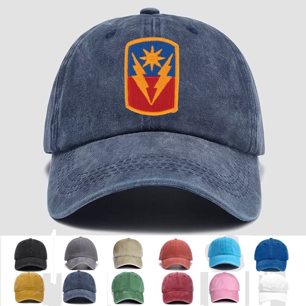 Custom Embroidered Hat 40th Armored Brigade, Veteran Cap, Trucker Hat, Gift Idea