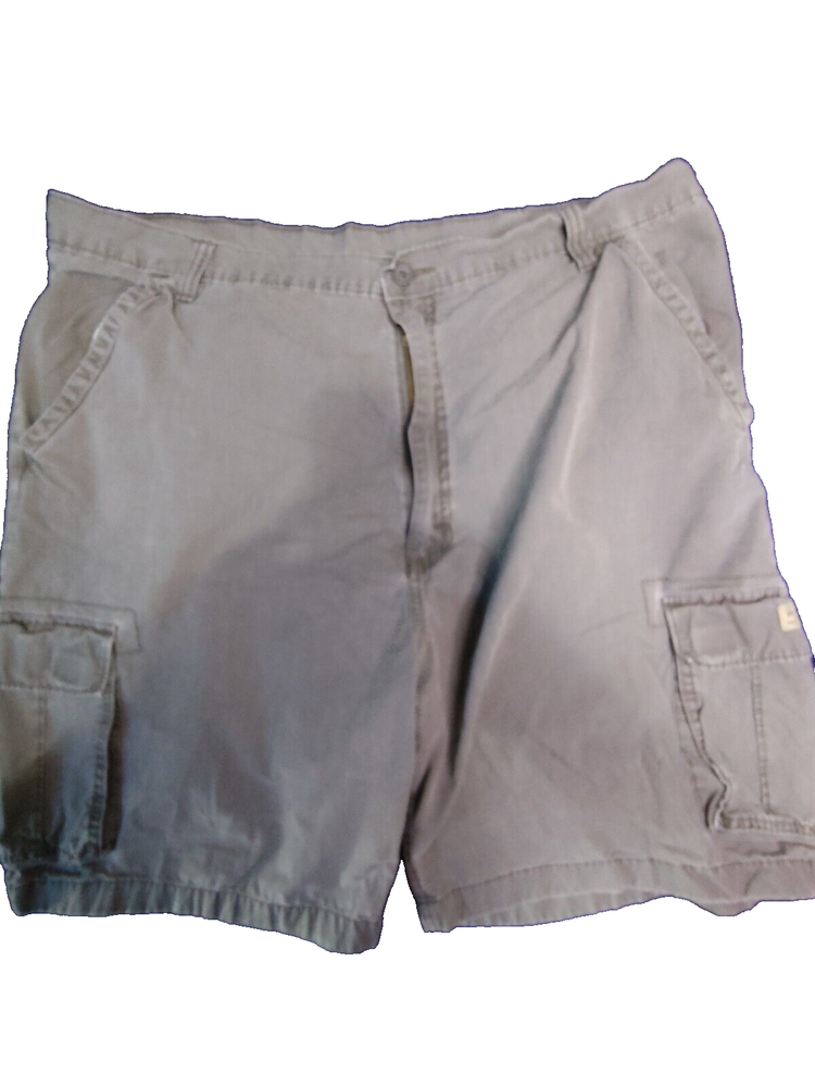 Wrangler Men's 40 Relaxed Fit Cargo Shorts Beige Clean Real Comfortable HERO