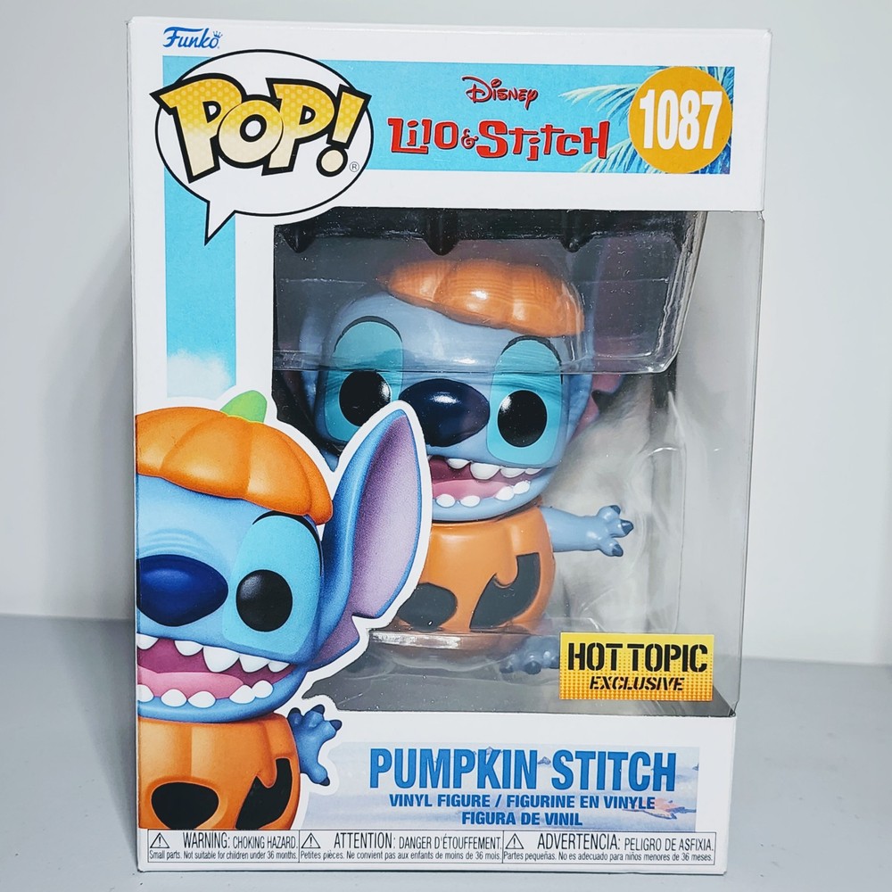 Funko Pop Disney: Lilo & Stitch - Pumpkin Stitch #1087 Hot Topic Exclusive