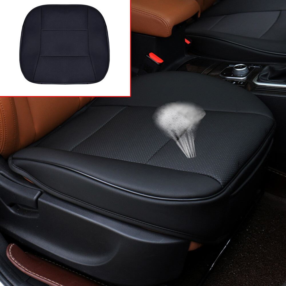 Universal Black Leather Truck Car Seat Pad Mat Cover Protector Car Accessories