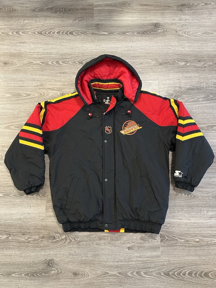 Vintage Vancouver Canucks Starter Jacket Men’s Large (Read Description)