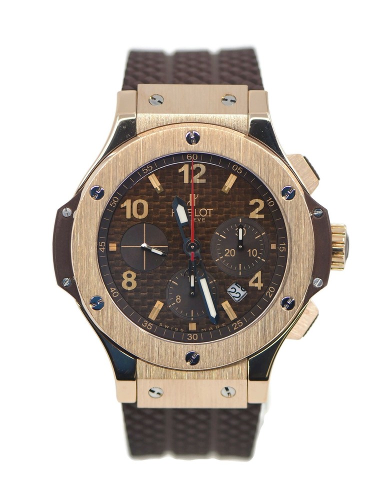 Hublot Big Bang Chocolate 18K Rose Gold Men's Watch 301PC1007RX