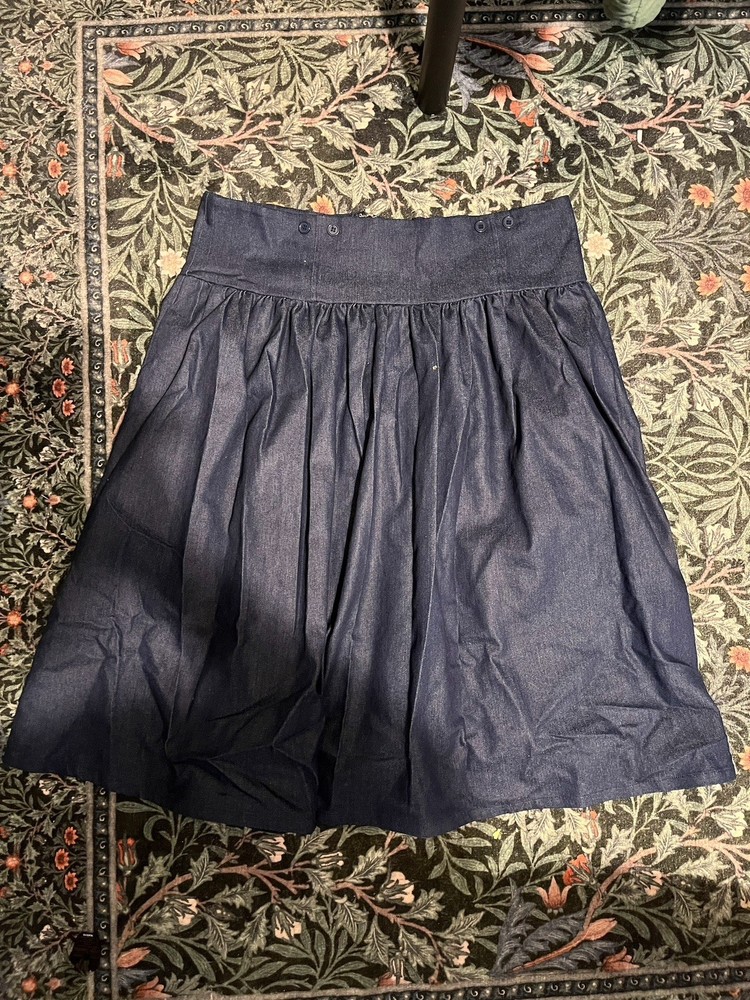 Unique Vintage Blue Skirt *READ* 1X Womens
