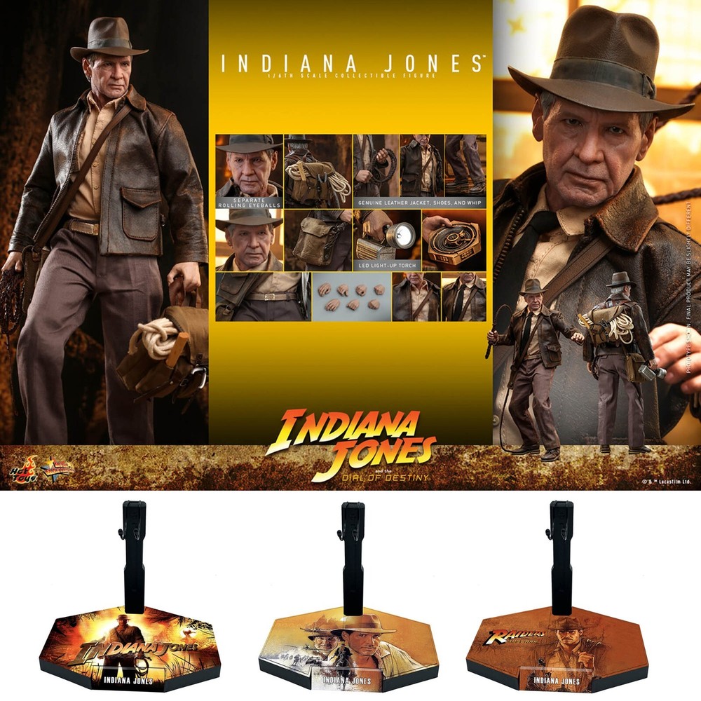 1/6 Scale Action Figure Display Stand Indiana Jones Sir. Henry Jones Customize