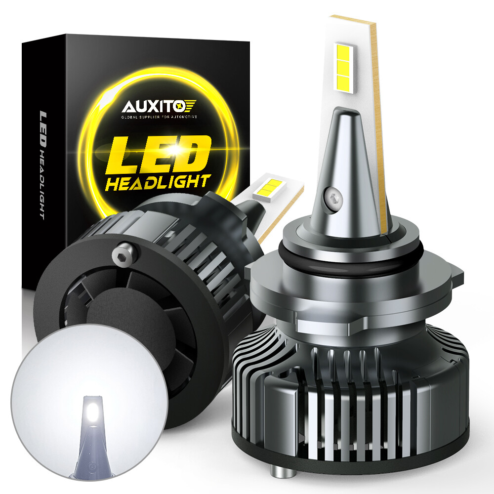 AUXITO LED Headlight Y13 Low Kit Beam Fog Light Bulb 6500K 16000LM For 9006 HB4