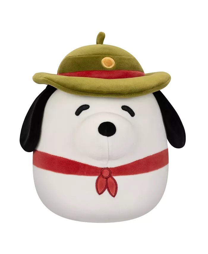 Squishmallows 8 Inch Snoopy Plush in Beagle Scout Outfit With Tags