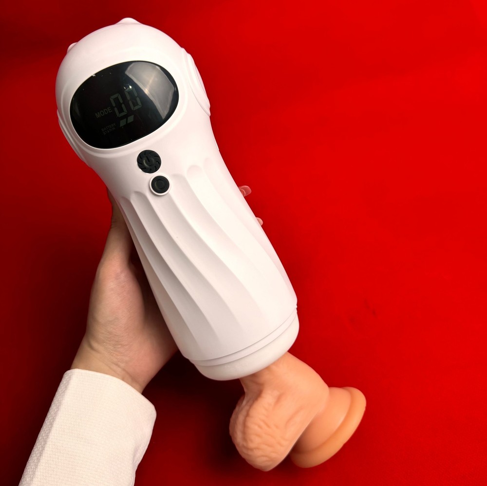 Male Automatic Mastubator Cup Sucking Pussy Blowjob Handsfree Massager Sex Toys