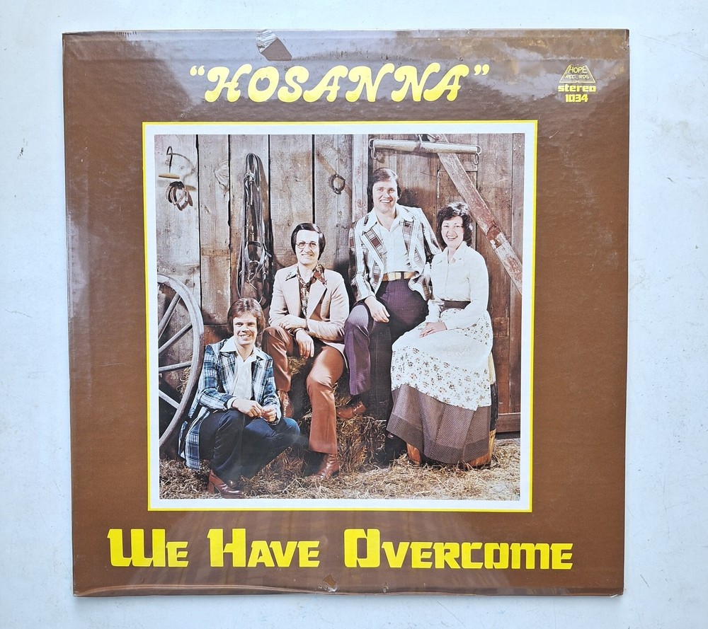 Hosanna We Have Overcome Vinyl LP 1975 Gospel Sealed