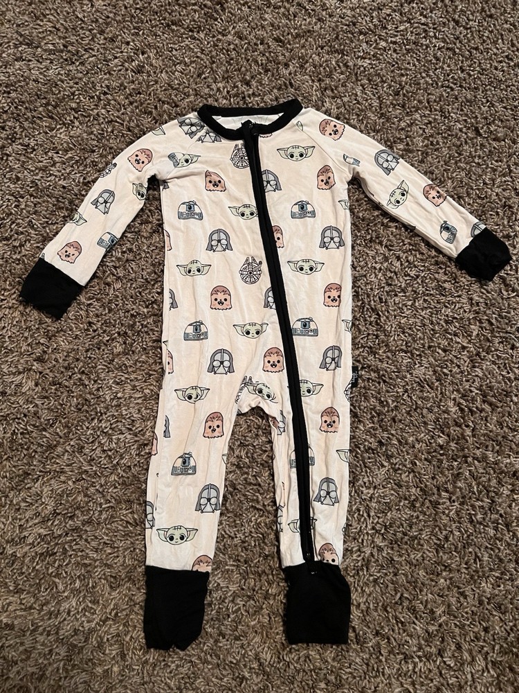 6-12 Month Blush Lotus Bamboo Sleeper (Star Wars)