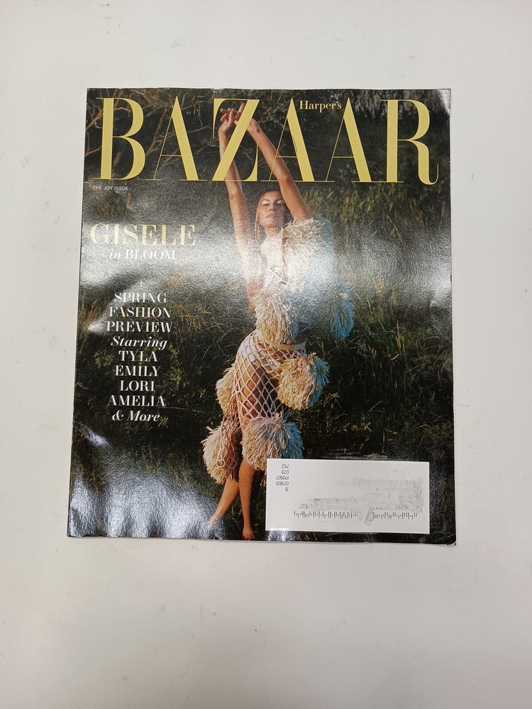 Harper's BAZAAR Magazine February 2024, GISELE in BLOOM, SPRING FASHION PREVIEW