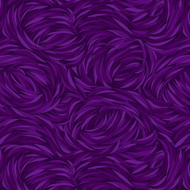 Tempest Swirl Purple Passion Fabric by Studio E YARD