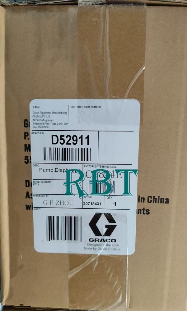 GRACO D52911 Air operated diaphragm pump brand new