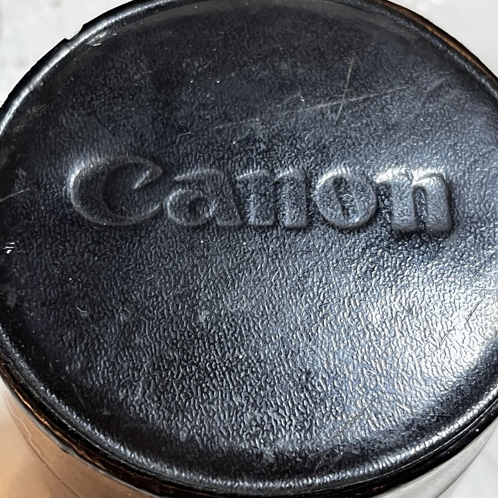 Genuine Black Canon Hard Lens Case 4.00