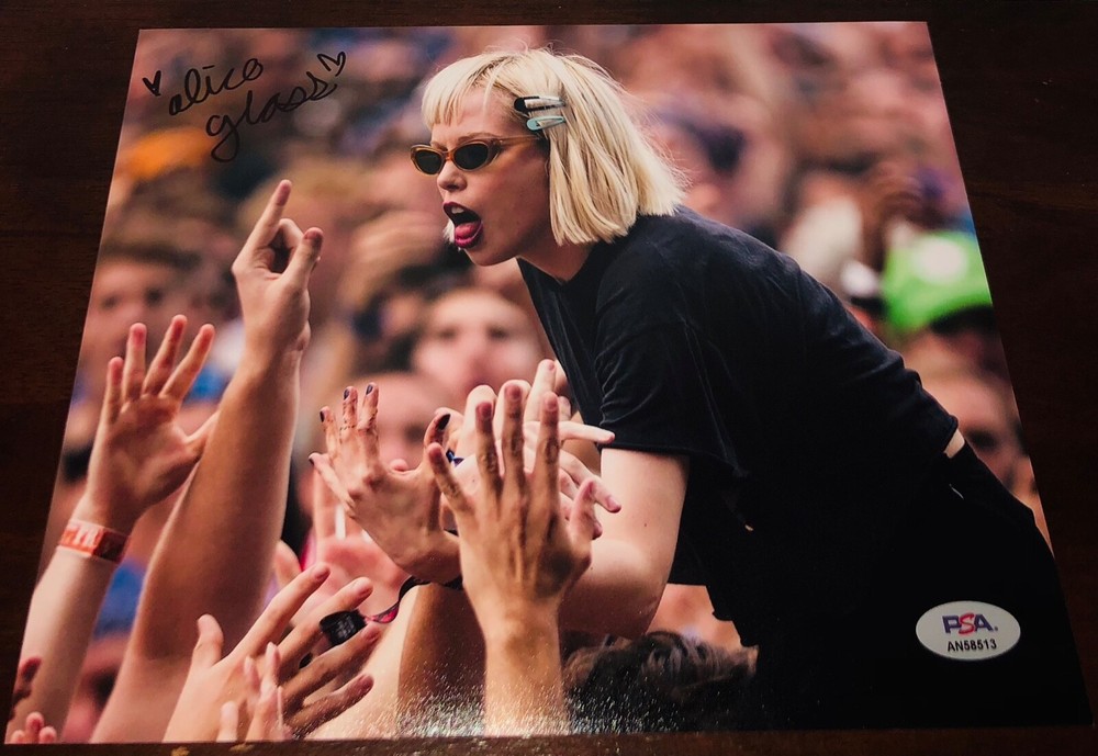 Alice Glass Hot Sexy Crystal Castles II III Amnesty Signed 8x10 Photo PSA RARE I