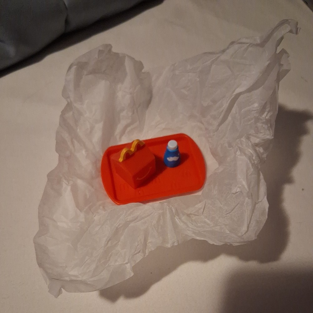 NEW McDonald's Lil McDonalds Happy Meal And Milk Jug on Tray Toy #15 2025