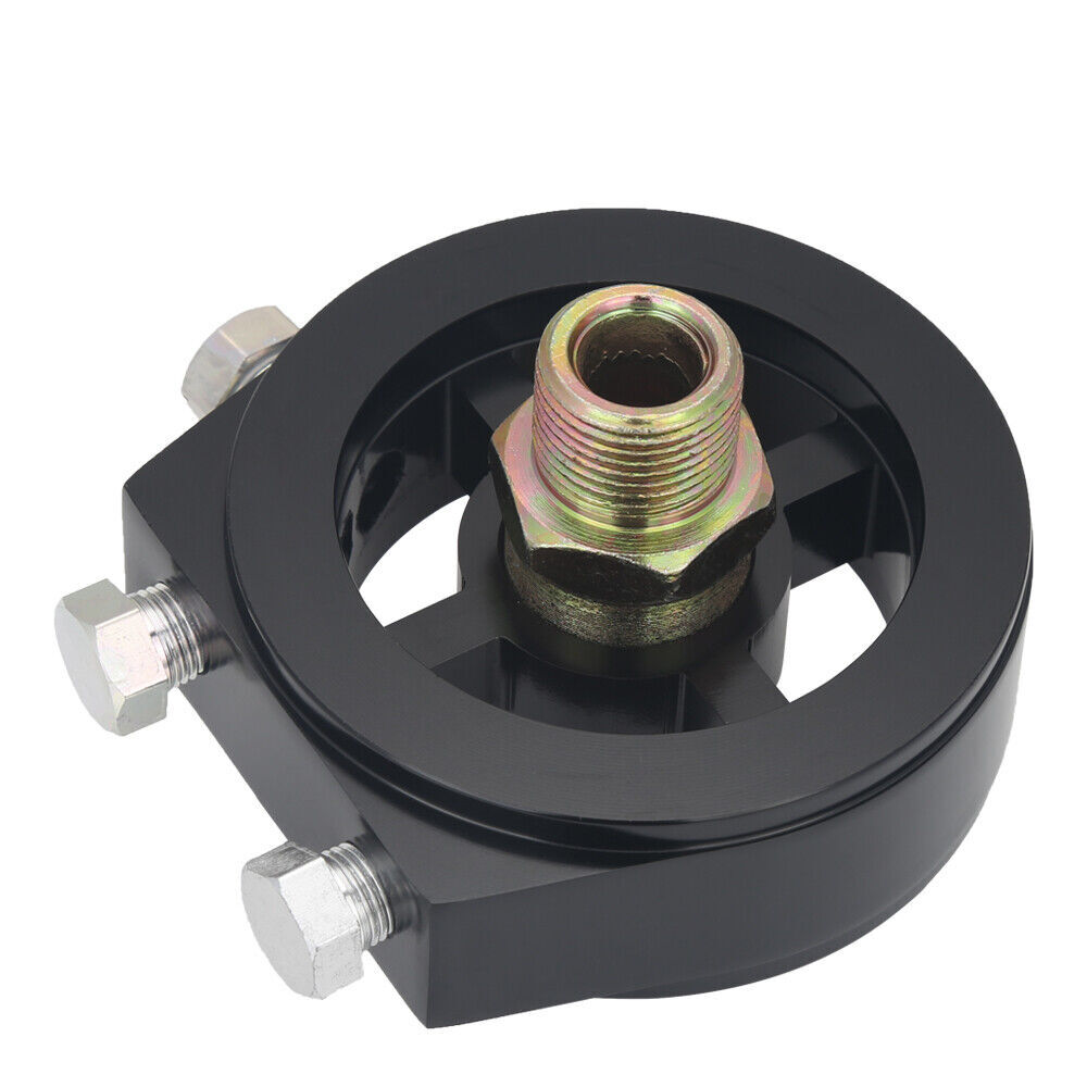 M20 X 1.5 Oil Filter Sandwich Plate Adapter with Temp and Pressure Sensor Ports