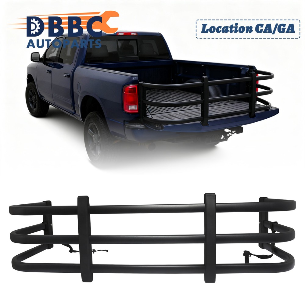 Truck Bed Extender Aluminum Retractable Tailgate Extender 59