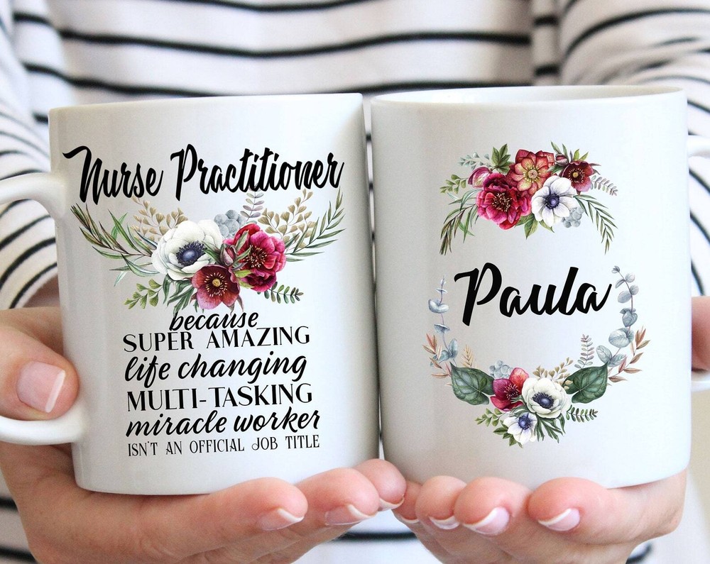 Personalized Nurse Practitioner Gift For Women L Graduation Thank You