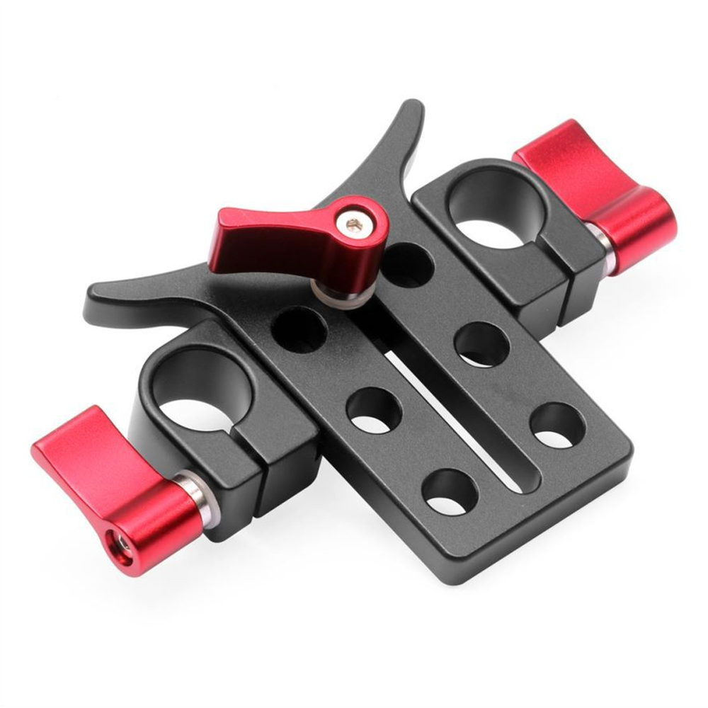 15MM Alloy Camera Lens Support Bracket Stand Holder for 15mm Extension Tube Clip for Enhanced Stability and Durability