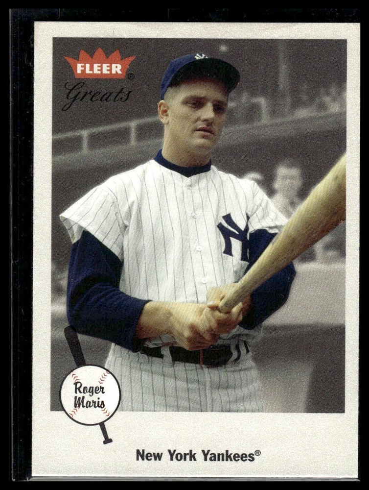 Roger Maris 2002 Fleer Greats of the Game #38 New York Yankees