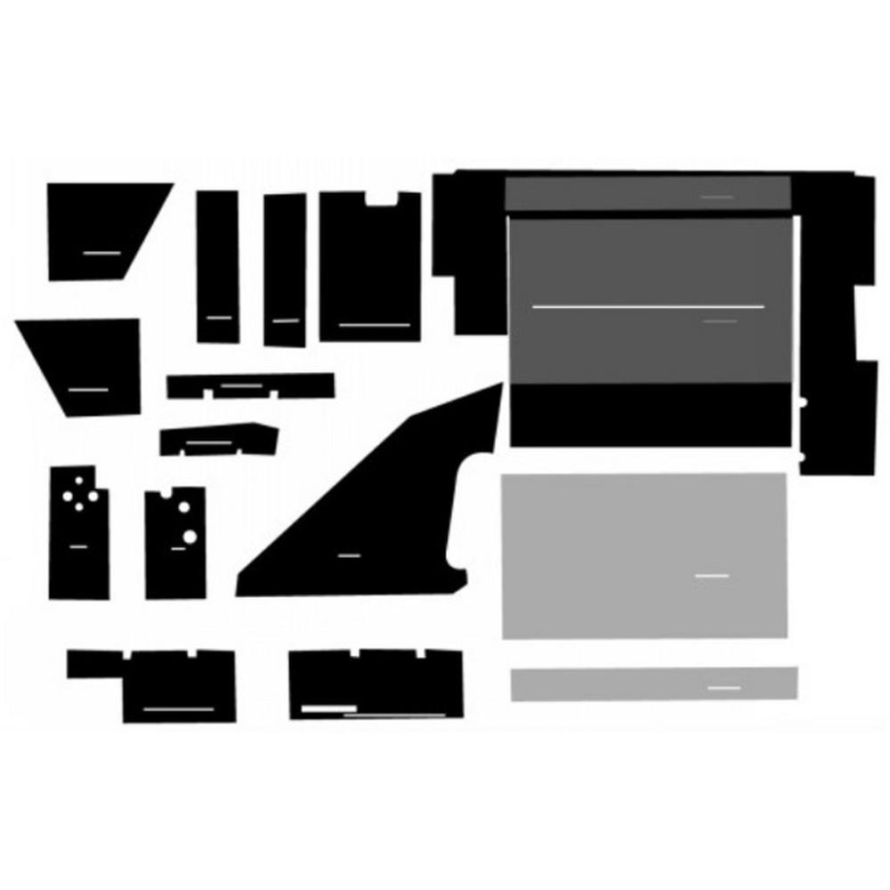 C88 Cab Kit, Black Vinyl Fits International