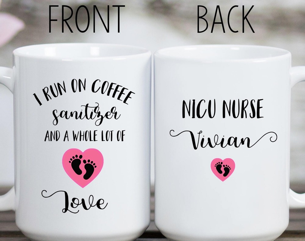 Neonatal Nurse Gift Mug for NICU Preemie Baby Nurses  
