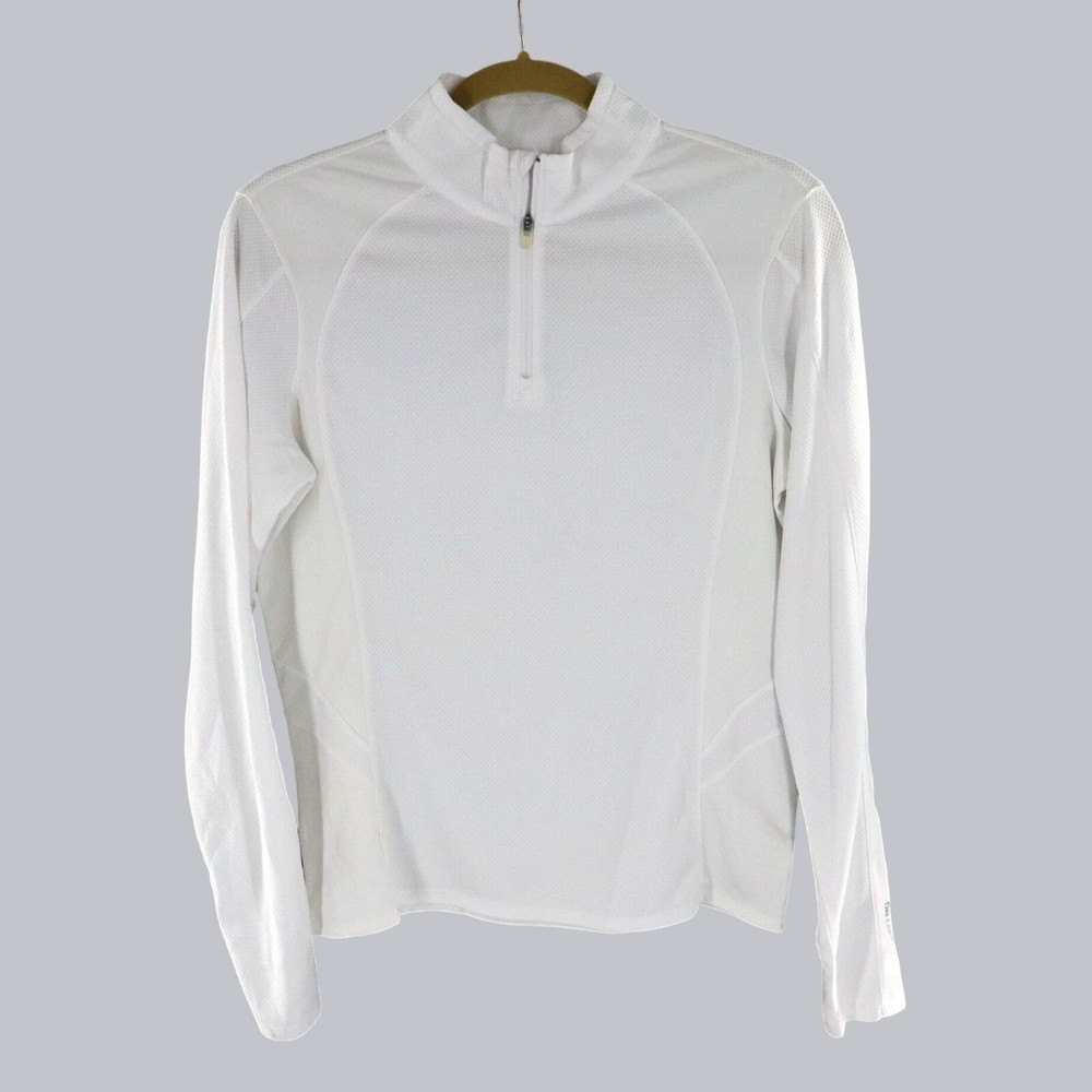 Alpine Design Dri-Logic Pullover Womens XL White Active Golf Pickleball Outdoor