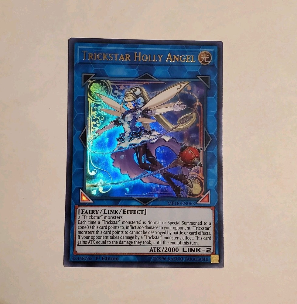 Trickstar Holly Angel Ultra Rare MP18-EN063 1st Ed Mega-Tins Mega Pack 2018