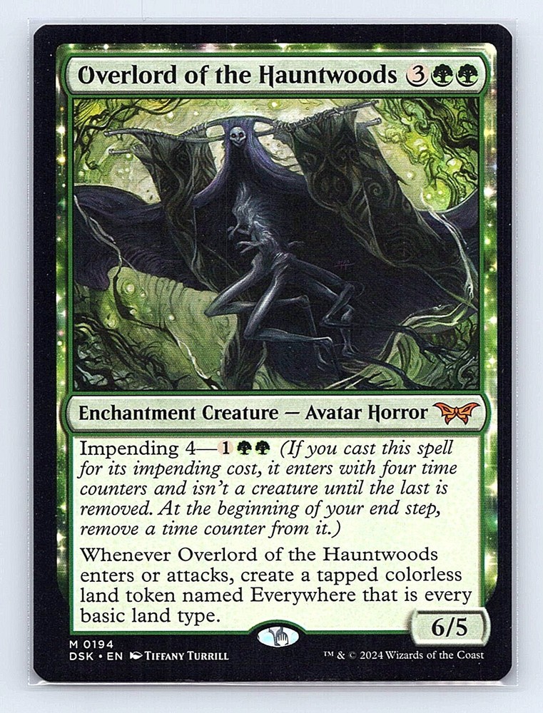 Duskmourn #194 Overlord of the Hauntwoods