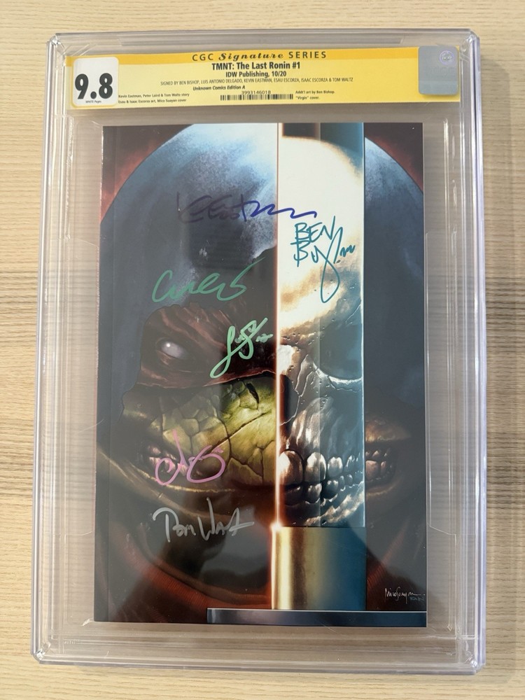 TMNT: The Last Ronin #1 Mico Suayan FULL COLOR Variant Signed /800 CGC 9.8