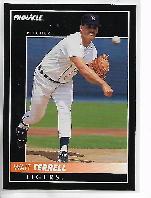 1992 Pinnacle Series 1 Walt Terrell Card # 190