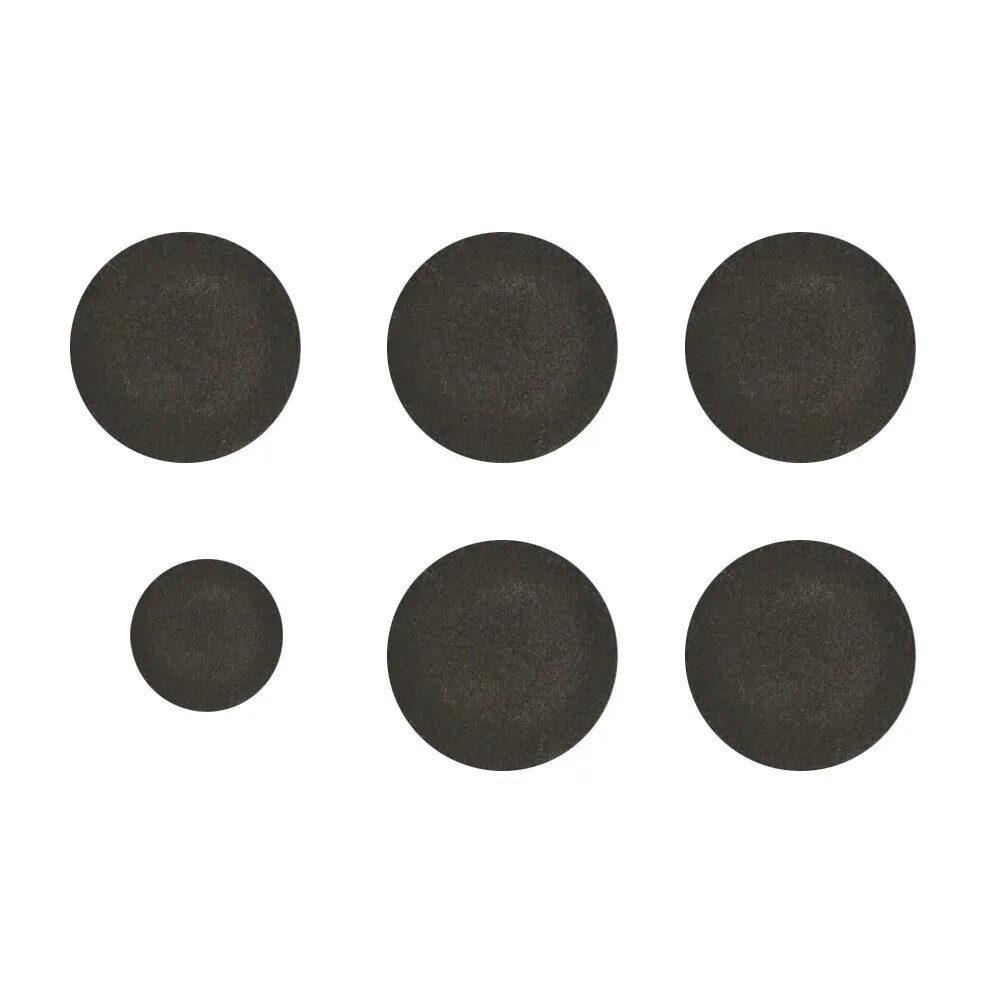 Authentic Whirlpool Burner Cap Set (6 PK) W11344538