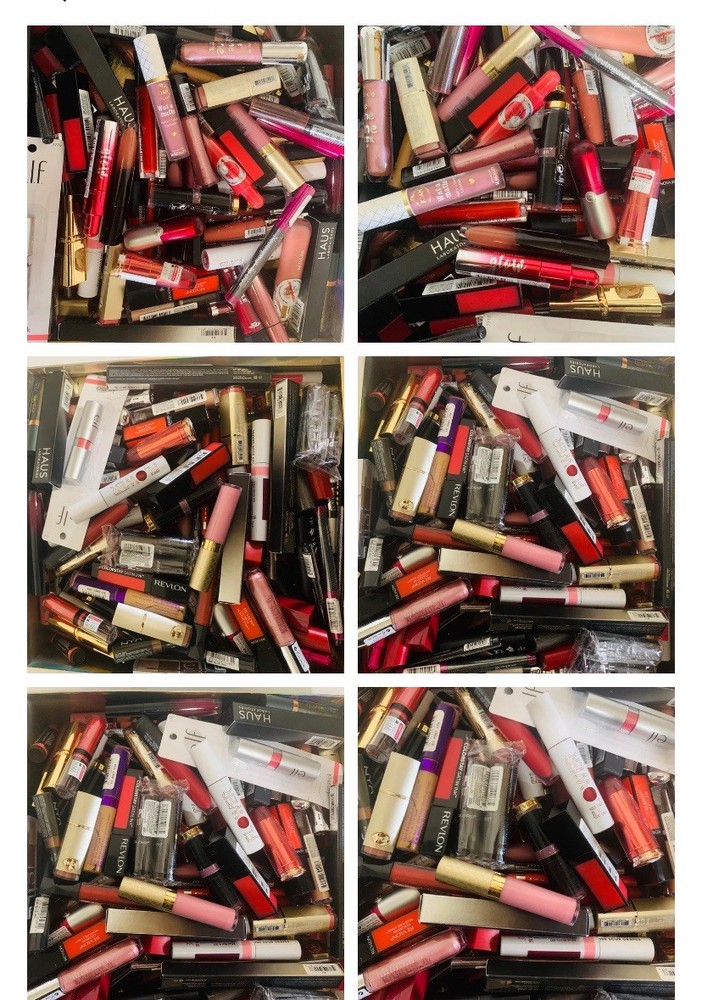 Mixed Lot of 10 L'Oreal Revlon NYX Maybelline Milani Elf Cosmetics Bundle