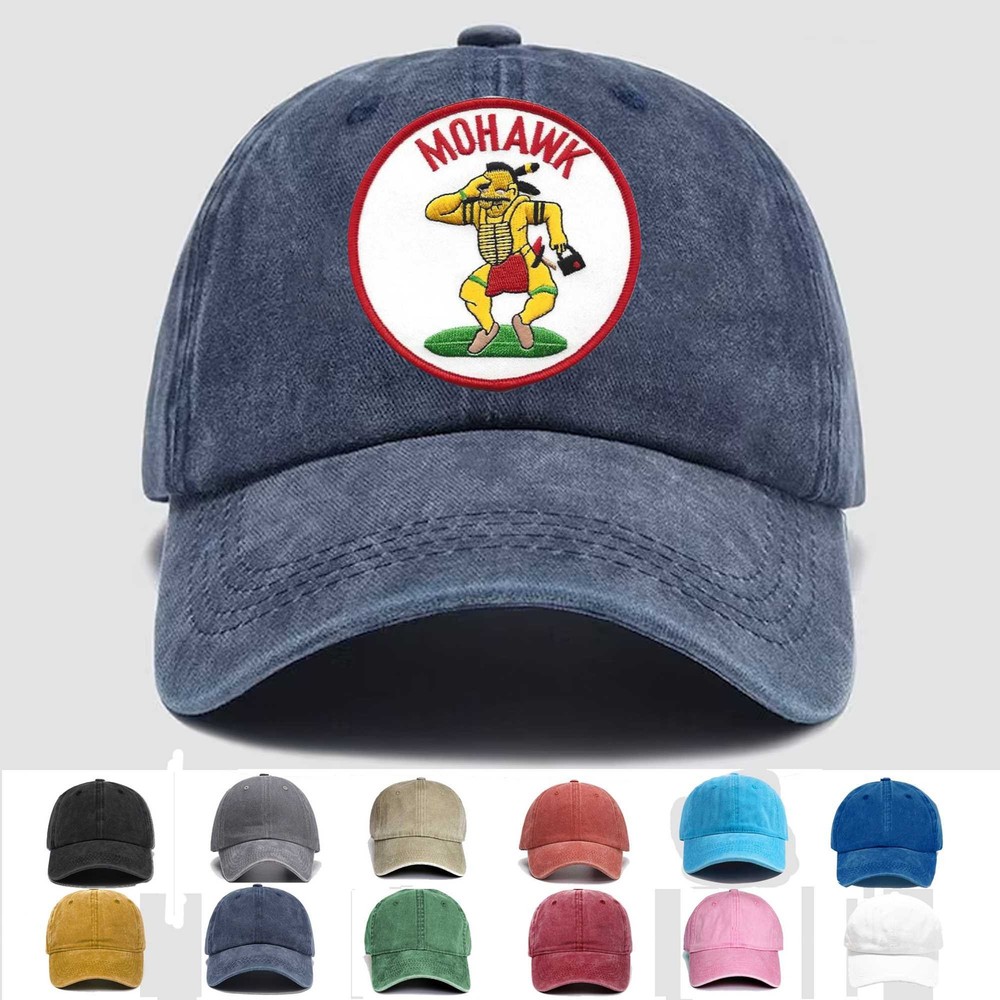 Custom Embroidered Hat Aviation Military Intelligence Mohawk, Veteran Cap, Gift