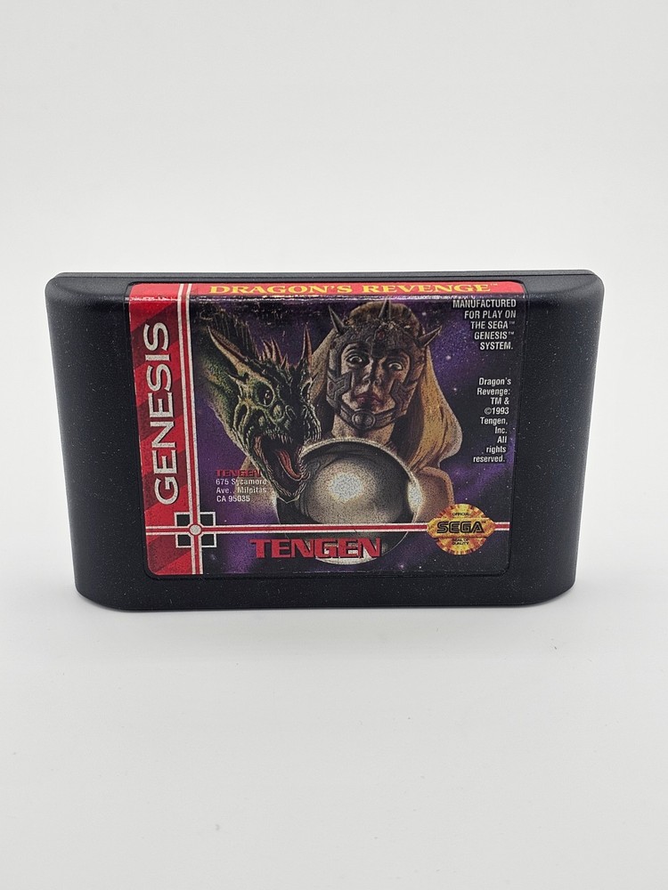 Sega Genesis Dragons Revenge Cartridge Only Cleaned Tested