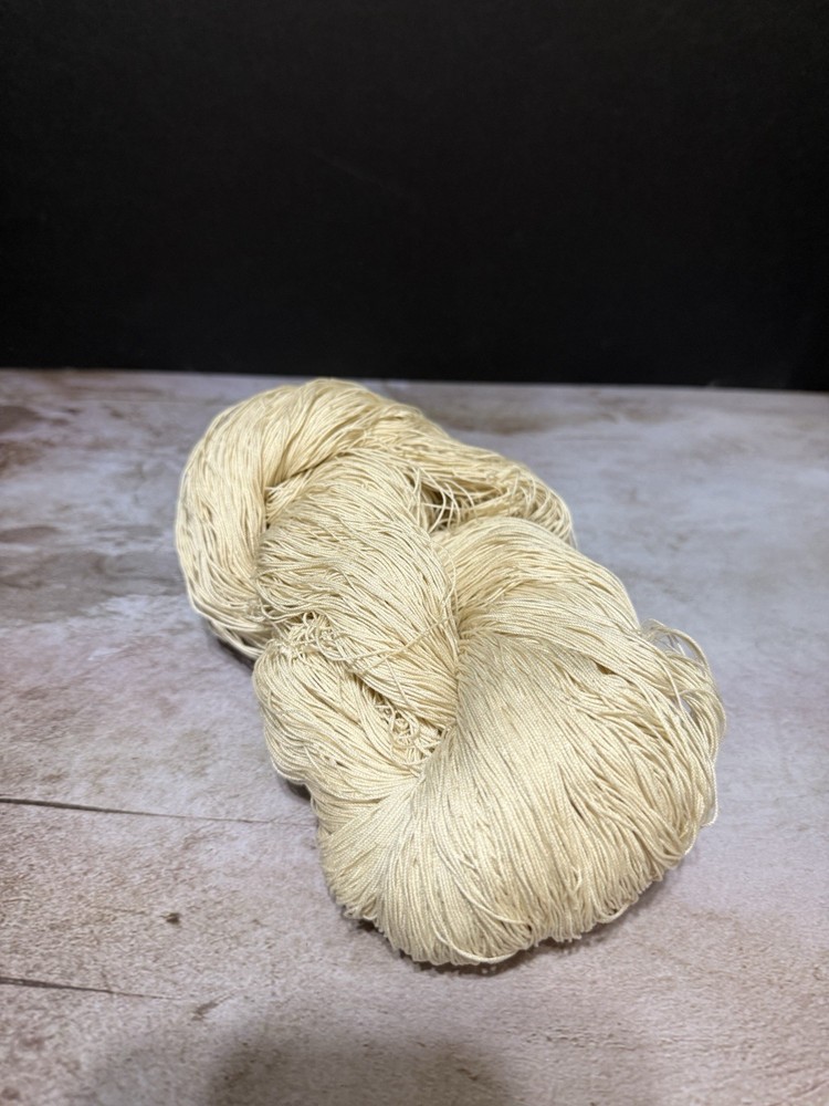 Handspun Mercerized Cotton Yarn Soft Durable Skein for Knitting