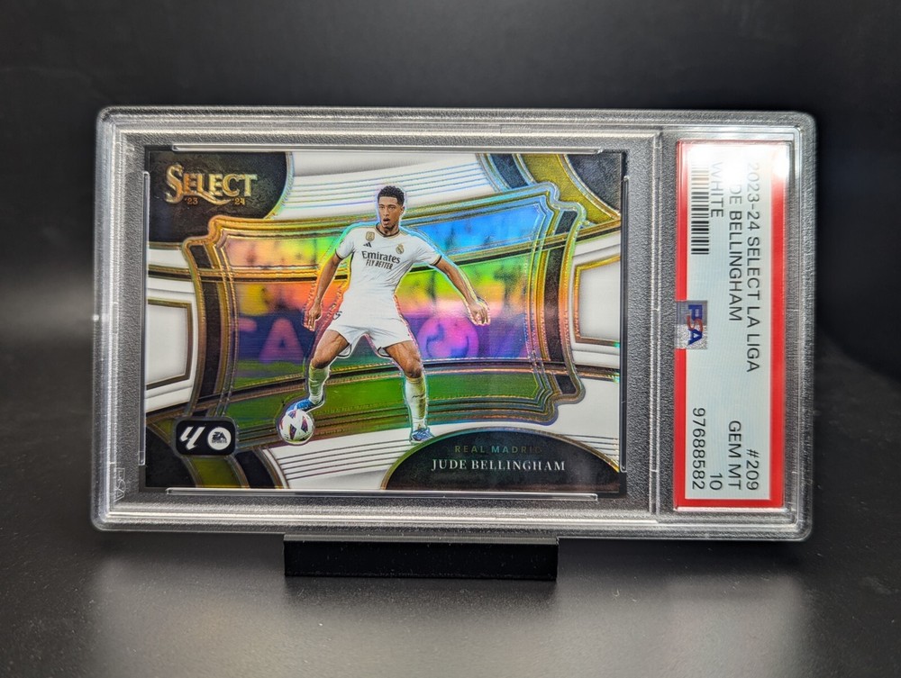 2023-24 Panini Select La Liga Jude Bellingham Field Level White 20/20 PSA 10 💎